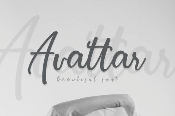 Avattar: A Script Font for Elegant Digital Design