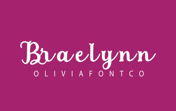 Braelynn Font: A Romantic Script for Your Brand’s First Impression