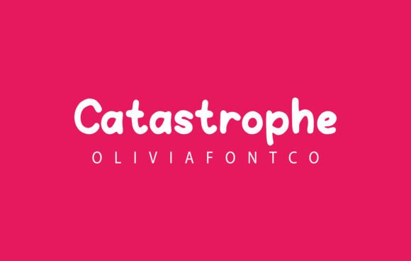 Catastrophe: A Romantic Handwritten Font for Editorial Design