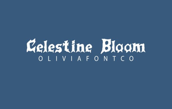 Celestine Bloom: A Romantic Script Font for Editorial Design