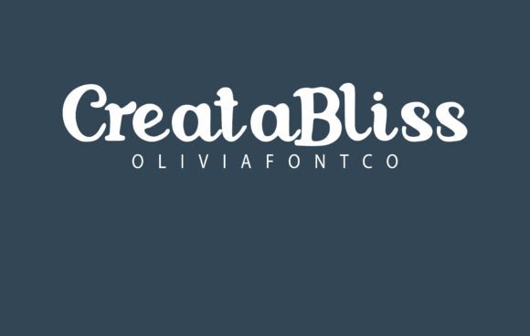 Creatabliss: A Font That Adds Romance to Branding