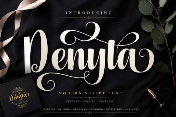Denyta Script: A Font That Elevates Brand Identity
