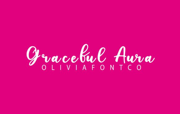 Graceful Aura: A Script Font for Web Design Excellence