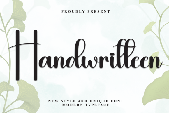 Handwritteen: A Font That Breathes Life Into Your Editorial Design