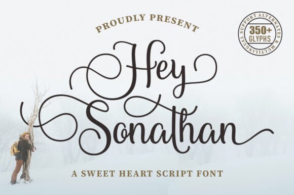 Hey Sonathan: A Script Font for Modern Web Design