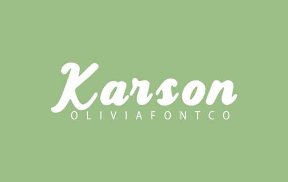 Karson Font for Web Designers: A Handwritten Touch with Digital Purpose