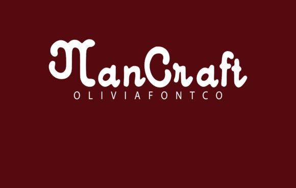 ManCraft: A Script Font with a Romantic Soul