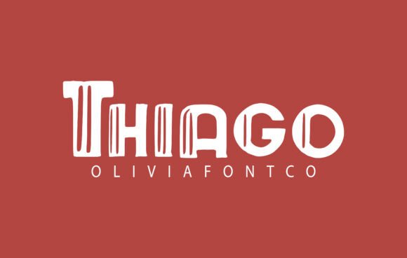 Thiago: A Romantic Handwritten Font for Creative Branding