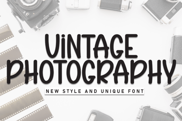 Vintage Photography Font