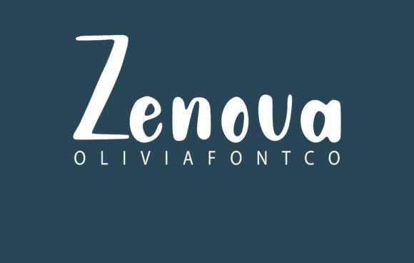 Zenova: A Handwritten Font That Breathes Life Into Your Creations